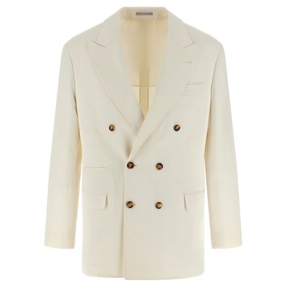 Brunello Cucinelli Men's Linen Silk Blazer